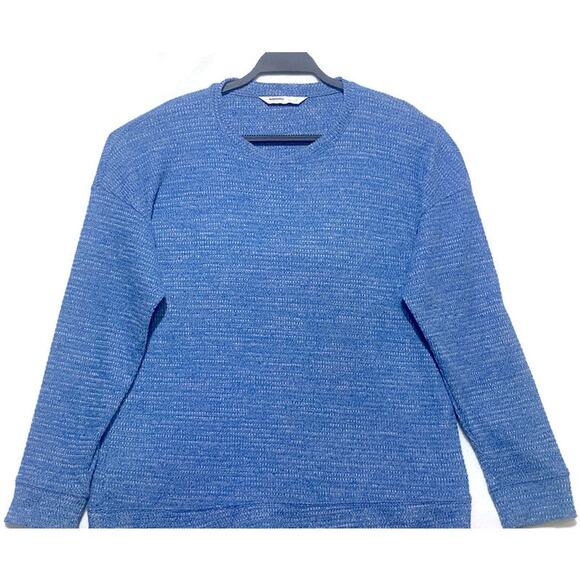 Sonoma Crewneck Sweater Pullover Supersoft Women's Large Blue Long Sleeve NWT - Picture 5 of 9